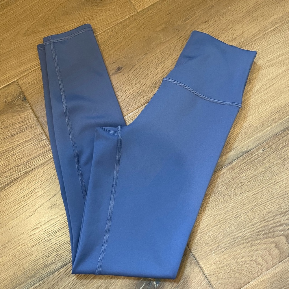 Alo AIRBRUSH Blue Leggings